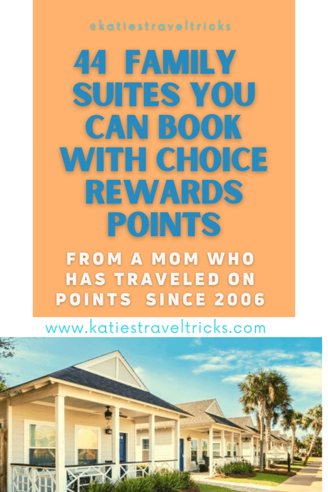 Best U.S. Choice Privileges Hotels for Families 1+ Bedroom Suites [Map