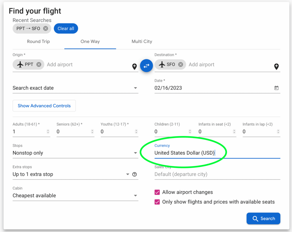 ANA Round the World Ticket