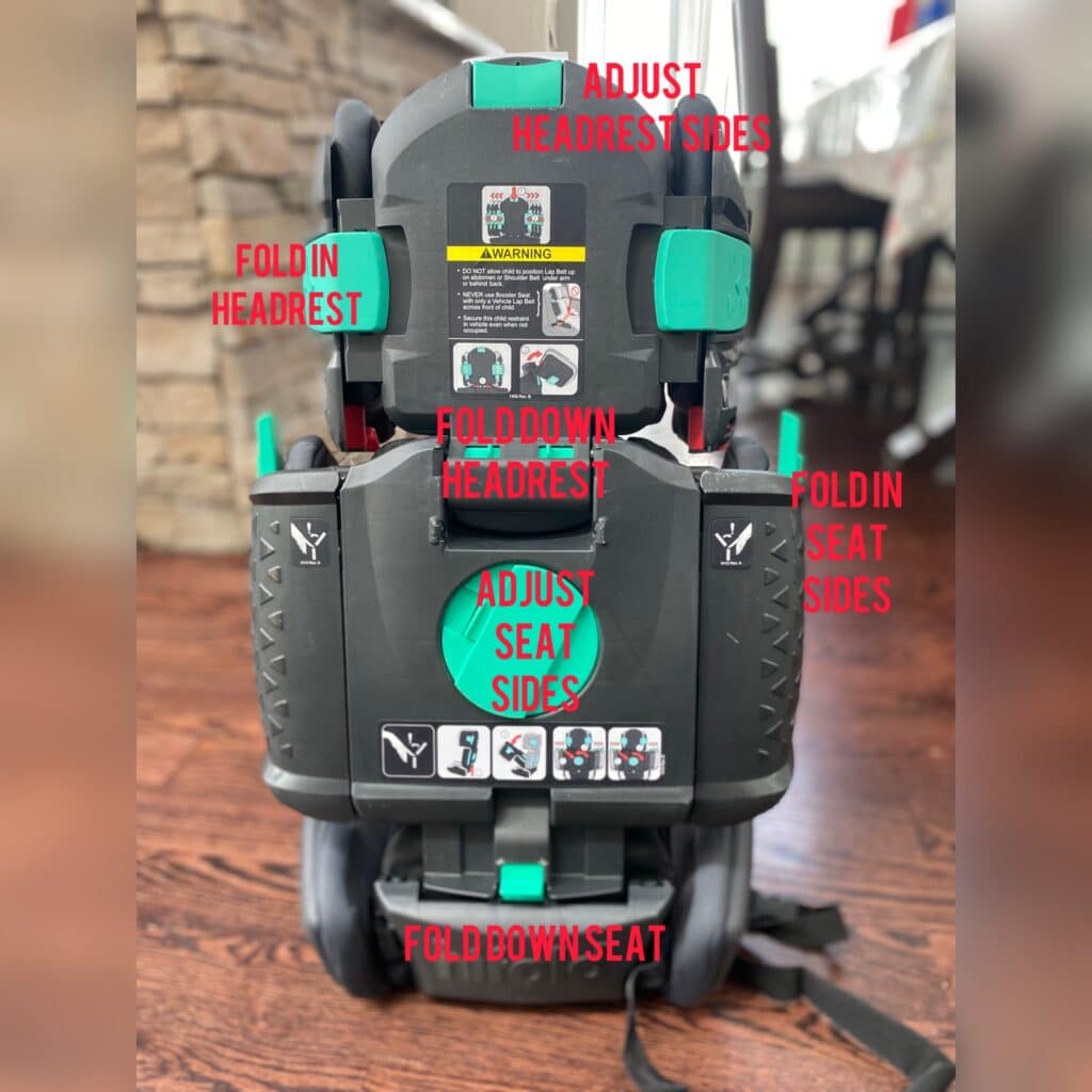 mifold hifold seat adjustment options