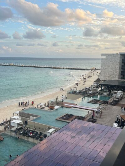 Oceanfront location of Grand Hyatt