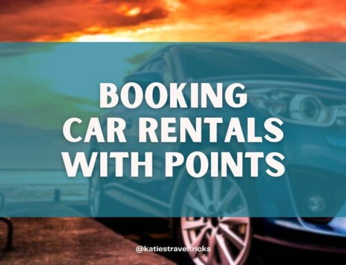 Booking Car Rentals with Points