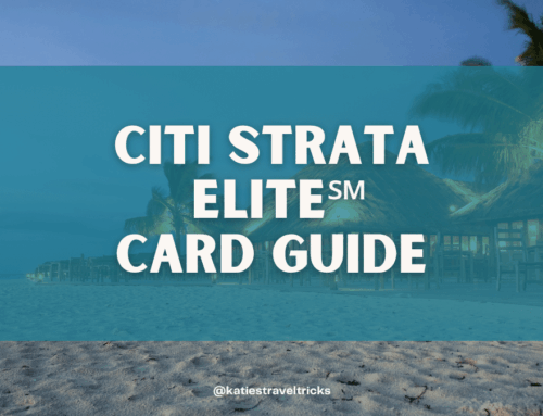 Citi Strata Elite℠ Card Guide