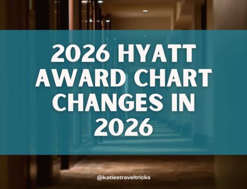 2026 Hyatt Award Chart Shifts {With Dynamic Chart}