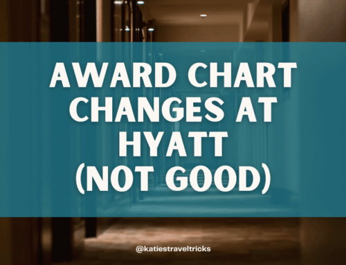 Major Hyatt Award Chart Devaluation {2026 Changes}