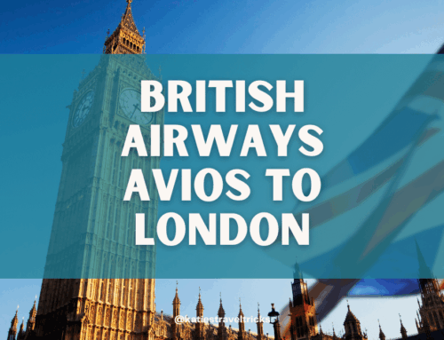 Sweet Spot: Flying British Airways to London with Avios