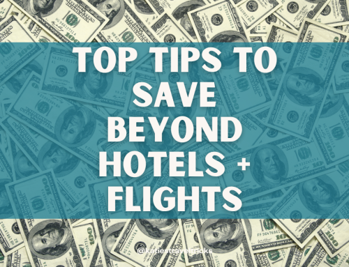 Saving Money on Travel Beyond Flights and Hotels